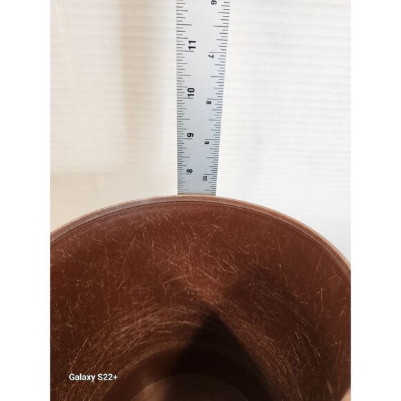 Vintage Brown Tupperware Canister 807-13 No lid Replacement Part, Made in the US - Picture 12 of 14